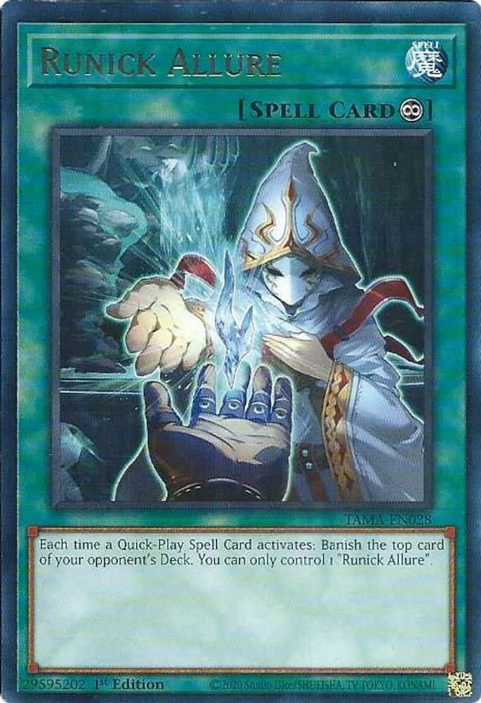 Runick Allure (TAMA-EN028) - Rare