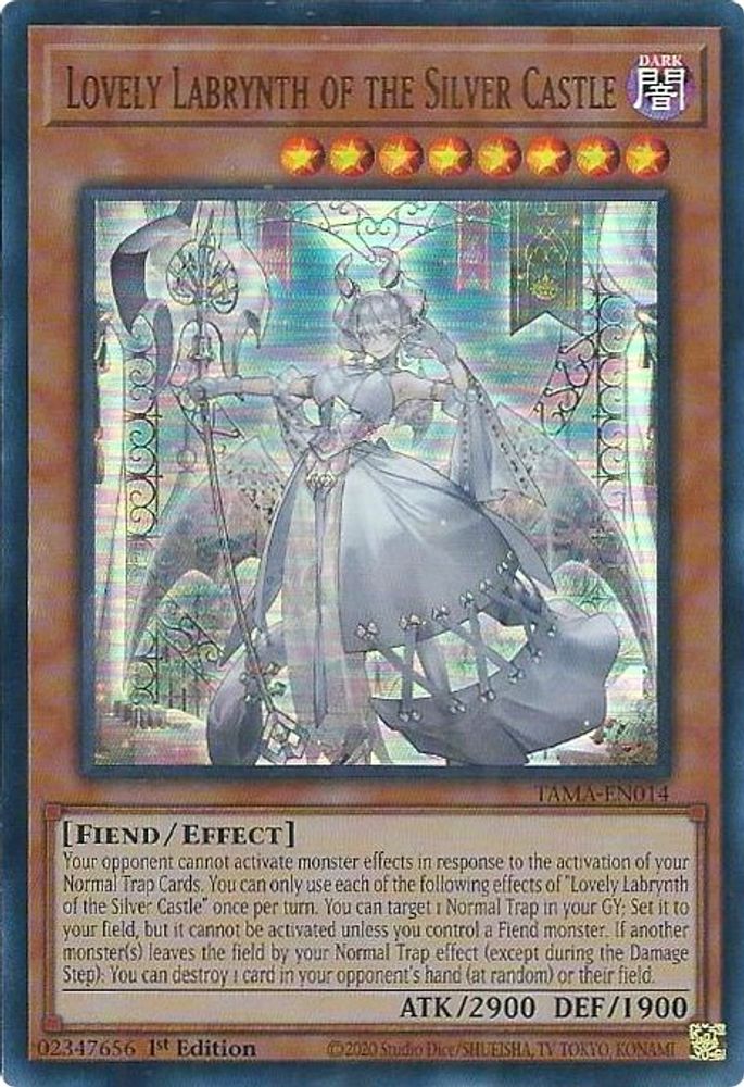 Lovely Labrynth of the Silver Castle (TAMA-EN014) - Ultra Rare