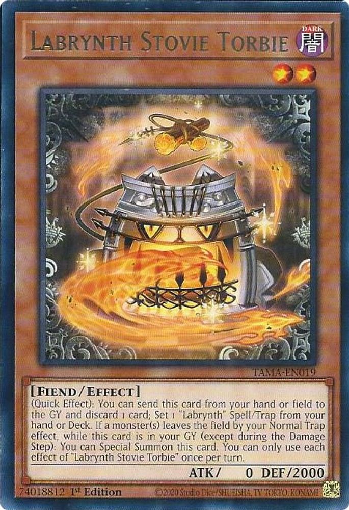 Labrynth Stovie Torbie (TAMA-EN019) - Rare