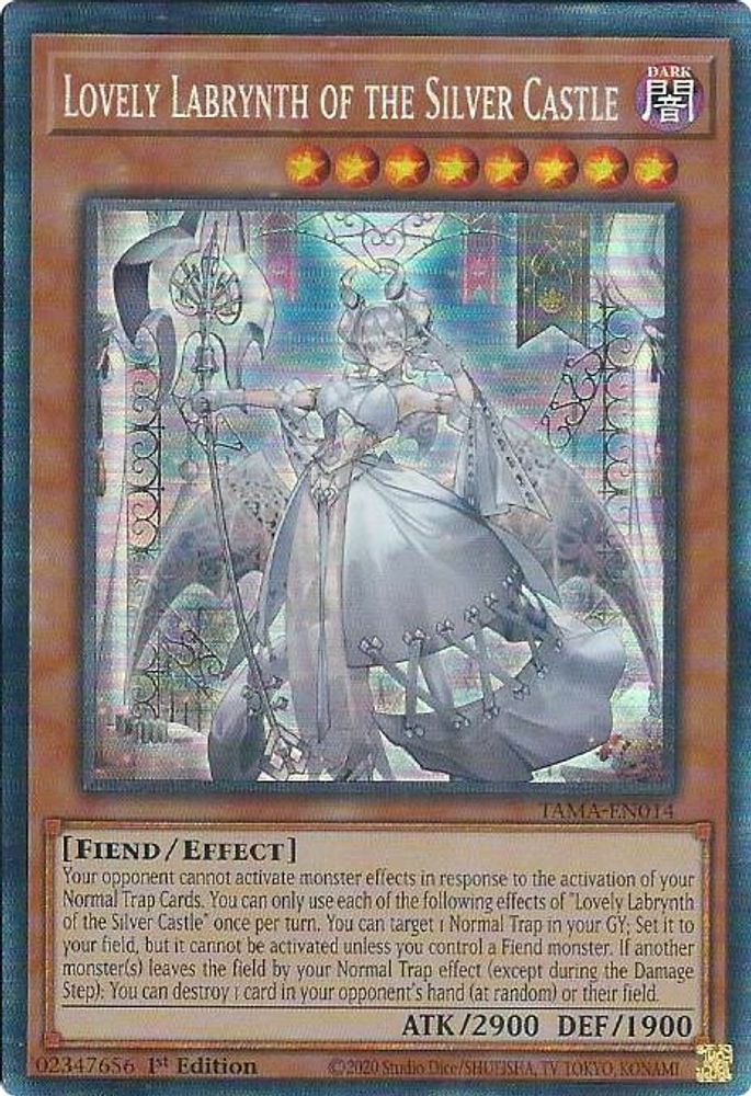Lovely Labrynth of the Silver Castle (CR) (TAMA-EN014) - Collector's Rare