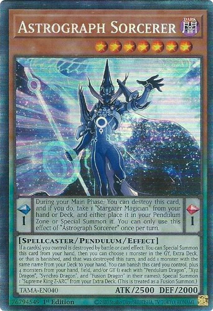 Astrograph Sorcerer (CR) (TAMA-EN040) - Collector's Rare