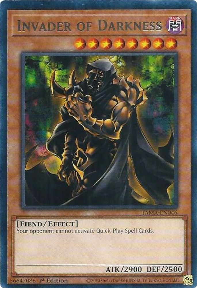 Invader of Darkness (TAMA-EN046) - Rare