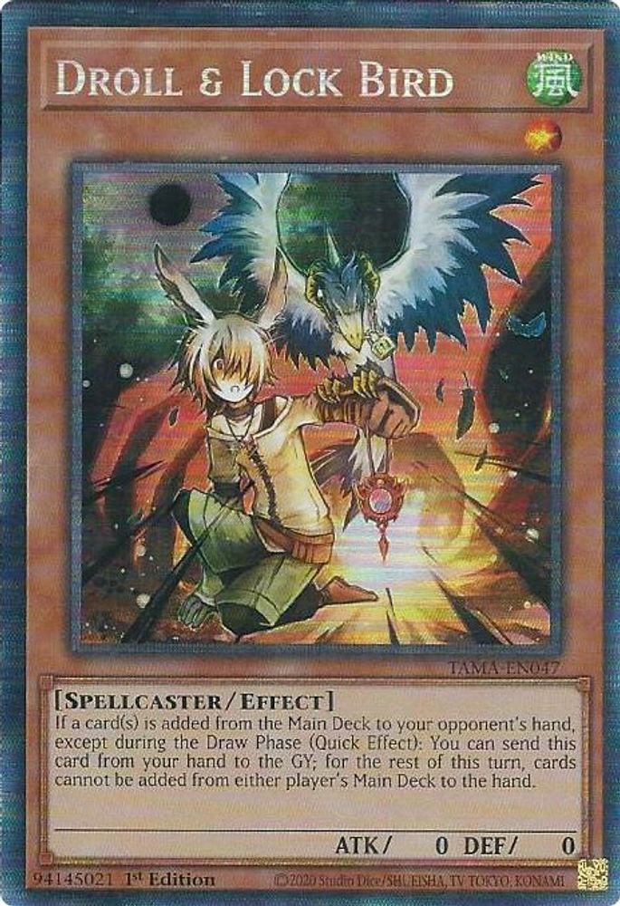 Droll & Lock Bird (CR) (TAMA-EN047) - Collector's Rare