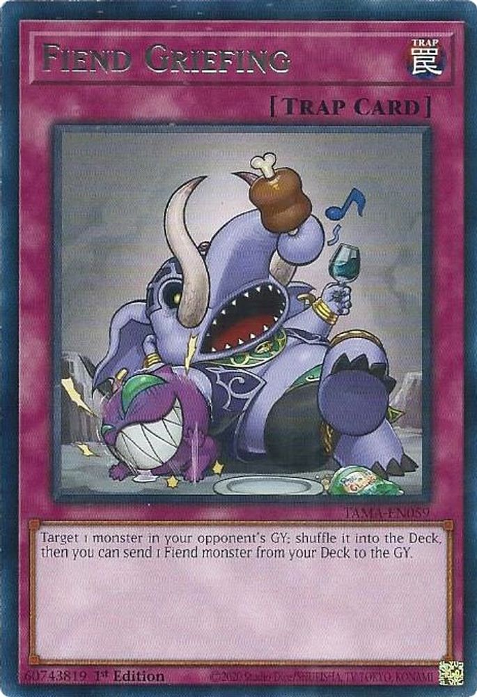 Fiend Griefing (TAMA-EN059) - Rare