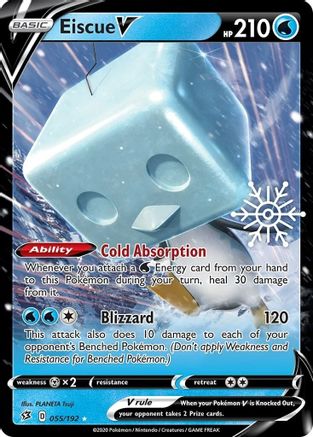 Eiscue V (Holiday Calendar) 055/192  - Holofoil - Promo