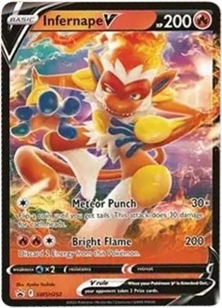 Infernape V SWSH252  - Holofoil - Promo