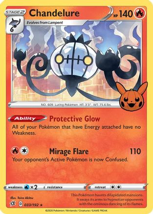 Chandelure 033  - Holofoil - Promo