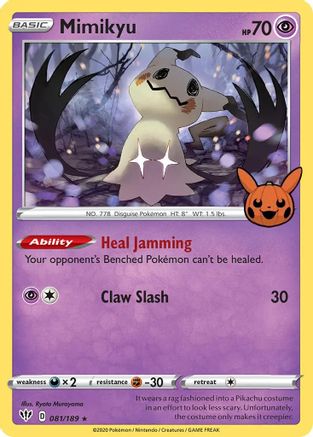 Mimikyu (081/189) [Des bonbons ou un échange] 