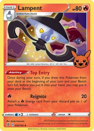 Lampent (032/192) [Des bonbons ou un échange] 