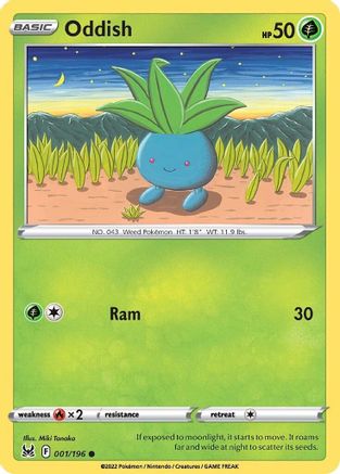 Oddish 001  - Common