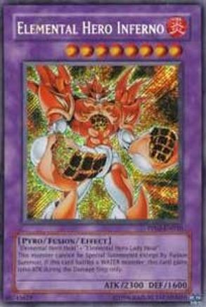 Elemental Hero Inferno [PP02-EN010] Secret Rare