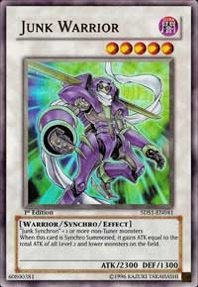 Junk Warrior (UR) (5DS1-EN041) - Ultra Rare