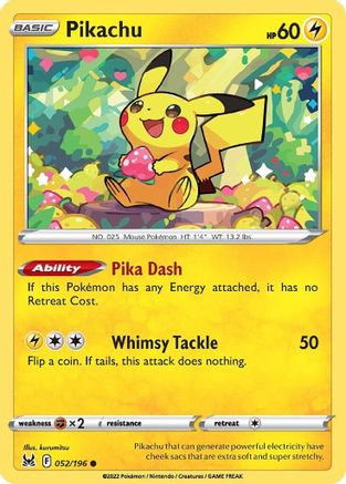 Pikachu 052  - Common