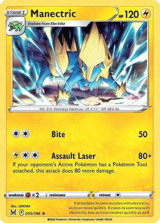 Manectric 055  - Rare