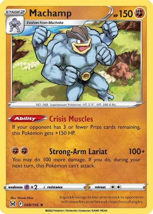 Machamp 088  - Holofoil - Holo Rare