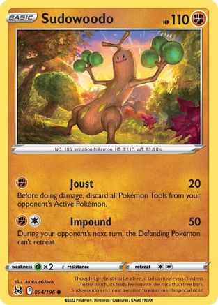 Sudowoodo 094  - Common