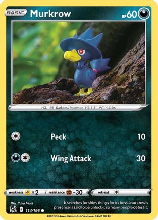 Murkrow 114  - Common