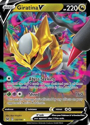 Giratina V 130  - Holofoil - Ultra Rare