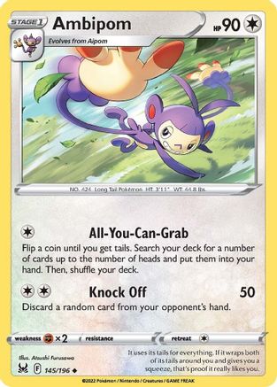 Ambipom 145  - Uncommon