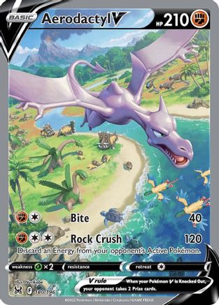 Aerodactyl V (Alternate Full Art) 180  - Holofoil - Ultra Rare