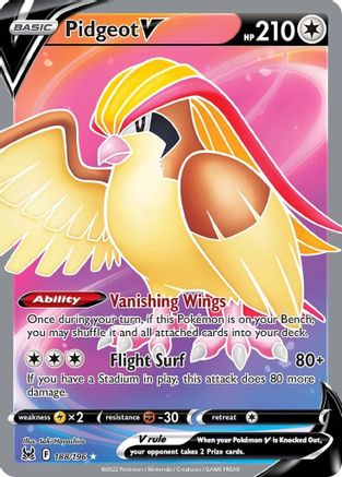 Pidgeot V (Full Art) 188  - Holofoil - Ultra Rare