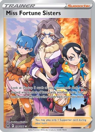 Miss Fortune Sisters (Full Art) 194  - Holofoil - Ultra Rare
