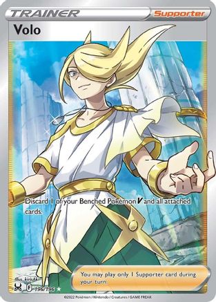 Volo (Full Art) 196  - Holofoil - Ultra Rare