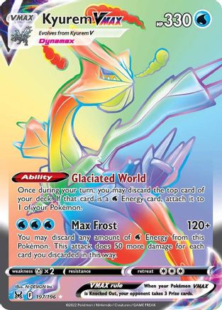 Kyurem VMAX (Secret) 197  - Holofoil - Secret Rare