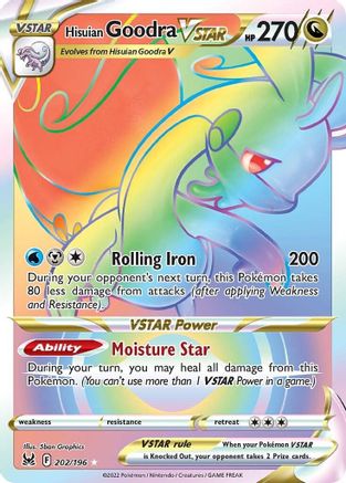 Hisuian Goodra VSTAR (Secret) 202  - Holofoil - Secret Rare