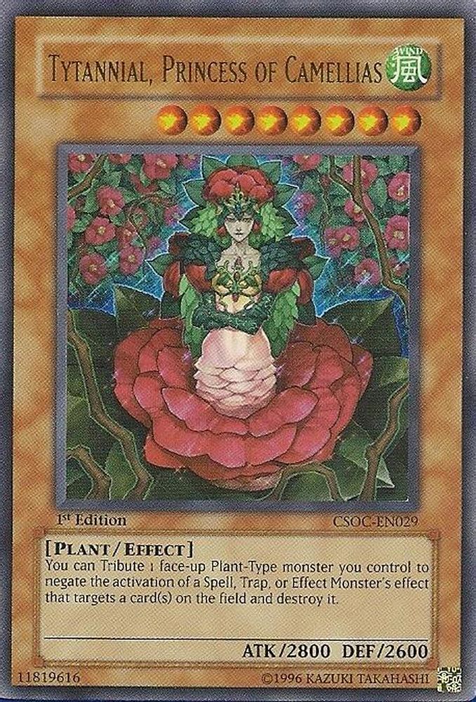 Tytannial, Princess of Camellias (CSOC-EN029) - Ultra Rare