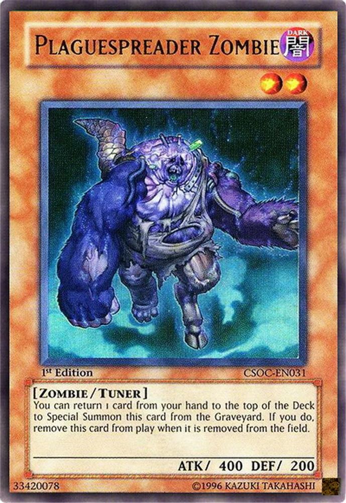 Plaguespreader Zombie (CSOC-EN031) - Ultra Rare