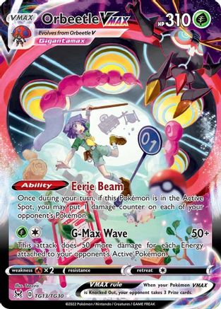Orbeetle VMAX TG13  - Holofoil - Ultra Rare