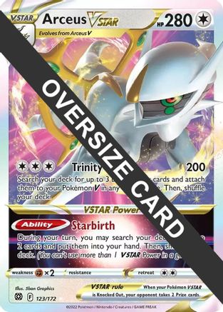 Arceus VSTAR - 123/172/172  - Holofoil - Promo