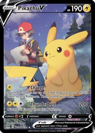 Pikachu V TG16  - Holofoil - Ultra Rare