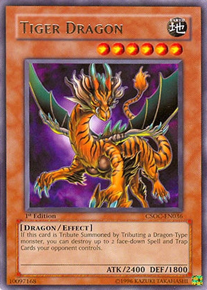 Dragon Tigre [CSOC-EN036] Rare 