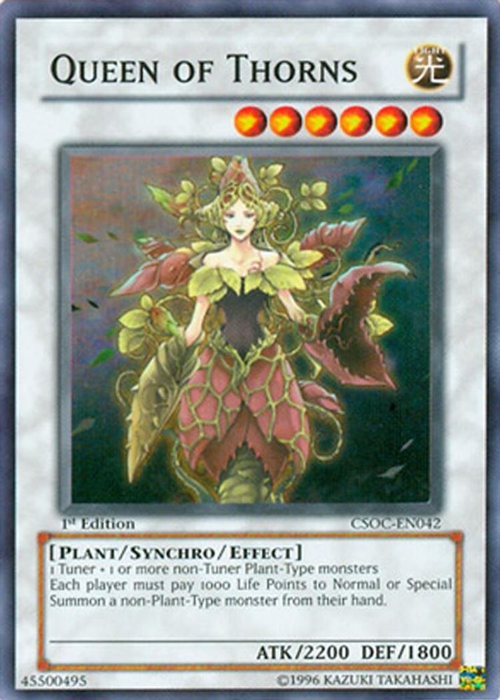 Queen of Thorns (CSOC-EN042) - Super Rare