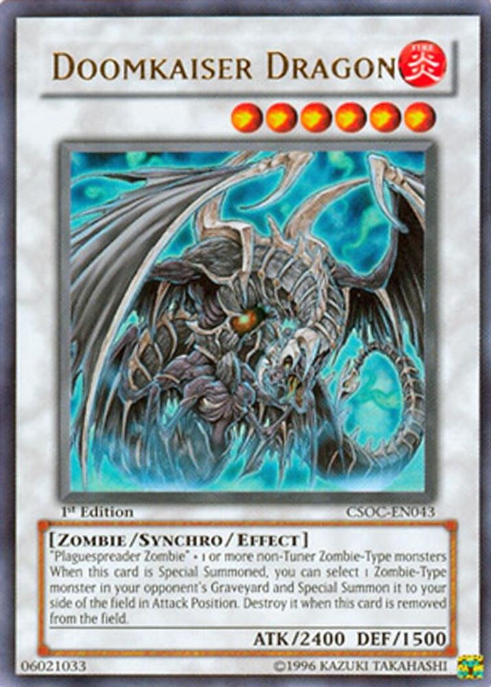 Doomkaiser Dragon (CSOC-EN043) - Ultra Rare