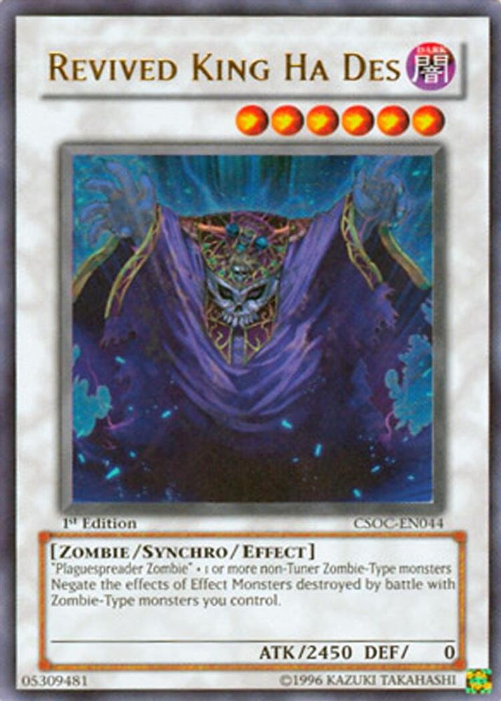 Revived King Ha Des (CSOC-EN044) - Ultra Rare