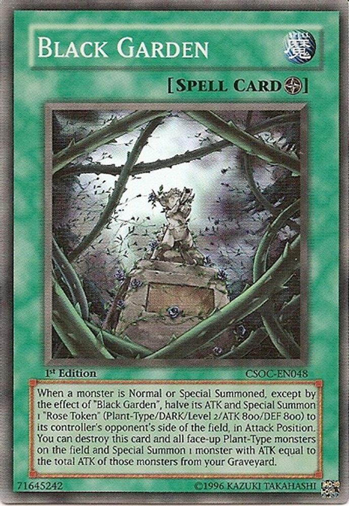 Black Garden (CSOC-EN048) - Super Rare