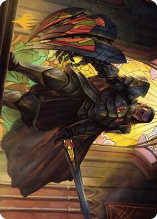 Benalish Sleeper Art Card (Gold-Stamped Signature) (ASDMU-004) - Art Series: Dominaria United