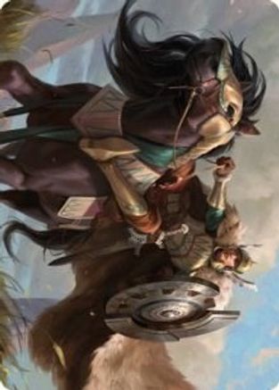 Knight of Dawn's Light Art Card (ASDMU-010) - Art Series: Dominaria United