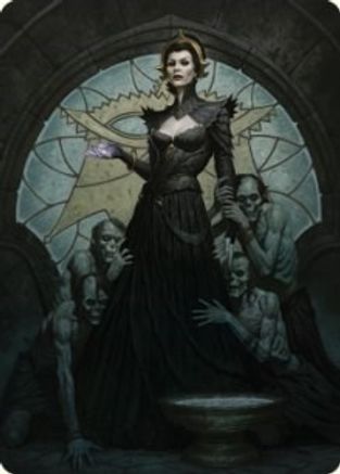 Liliana of the Veil Art Card (ASDMU-024) - Art Series: Dominaria United