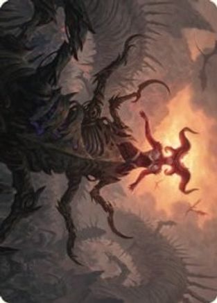 Sheoldred, the Apocalypse Art Card (ASDMU-026) - Art Series: Dominaria United