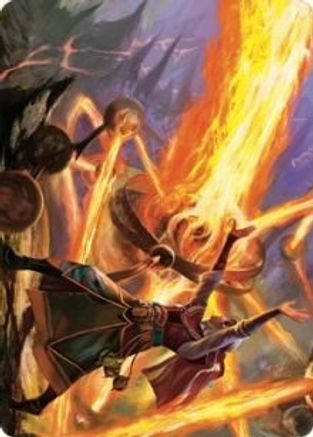 Ghitu Amplifier Art Card (ASDMU-032) - Art Series: Dominaria United