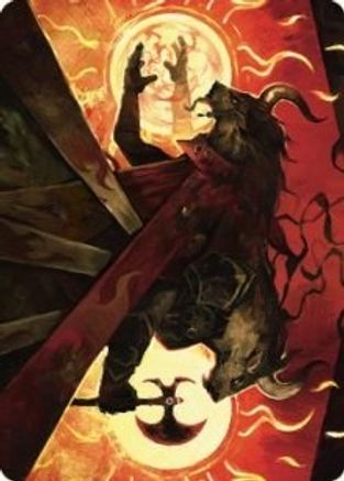 Hurloon Battle Hymn Art Card (ASDMU-033) - Art Series: Dominaria United