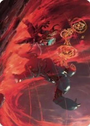 Twinferno Art Card (ASDMU-039) - Art Series: Dominaria United