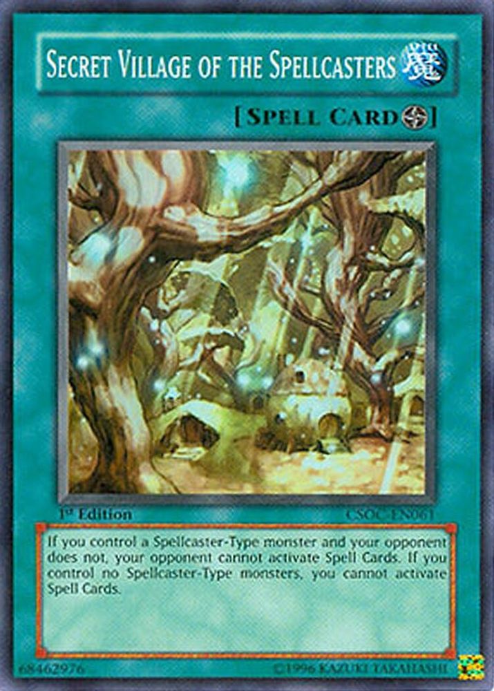 Secret Village of the Spellcasters (CSOC-EN061) - Super Rare