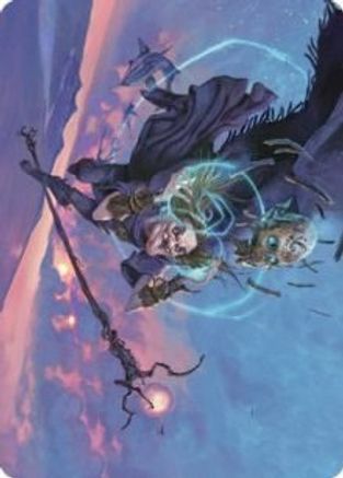 Zur, Eternal Schemer Art Card (56/81) (ASDMU-056) - Art Series: Dominaria United