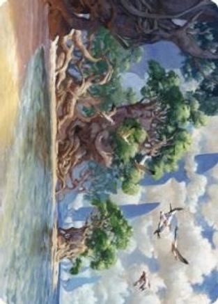 Yavimaya Coast Art Card (ASDMU-061) - Art Series: Dominaria United
