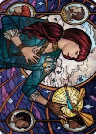 Jhoira, Ageless Innovator Art Card (ASDMU-073) - Art Series: Dominaria United